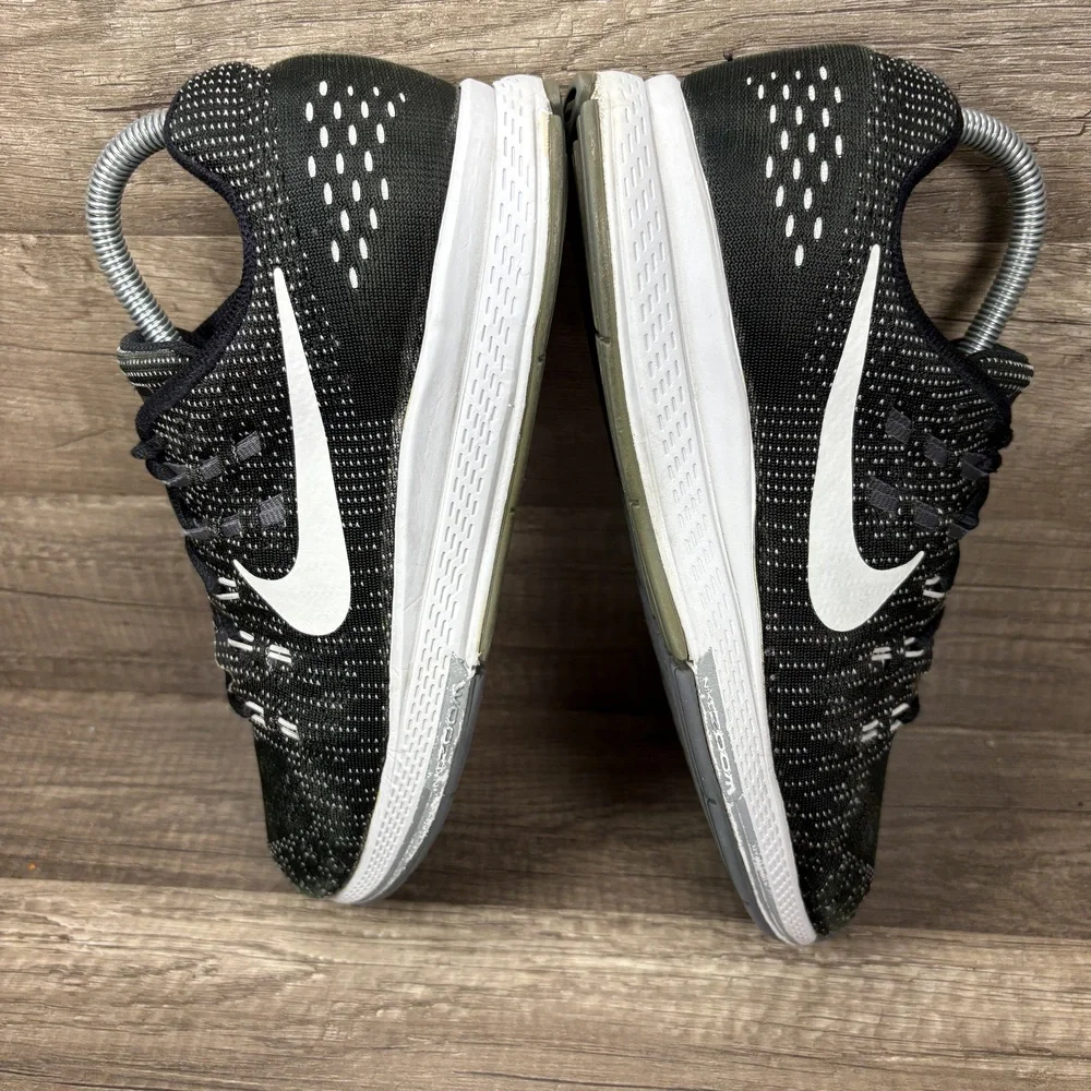 Nike Zoom Structure 19 Black Gray Womens US Size 9 806587-001 Running Shoes